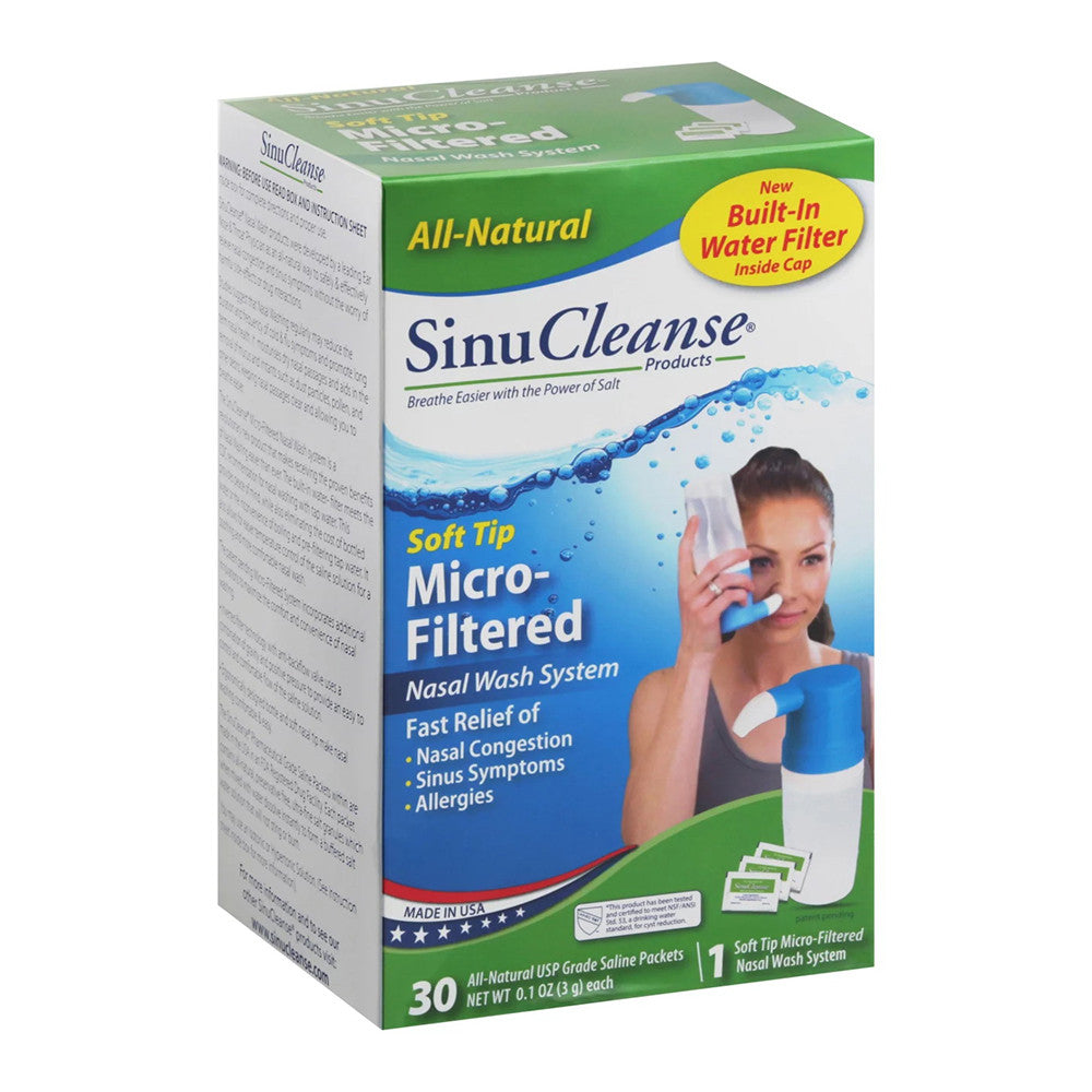 SinuCleanse Micro-Filtered Nasal Wash System Kit, 1 ea